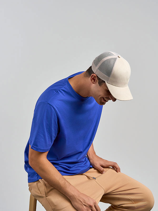 Πεντάφυλλο καπέλο με δίχτυ και σφουγγάρι Atlantis Rapper με εκτύπωση